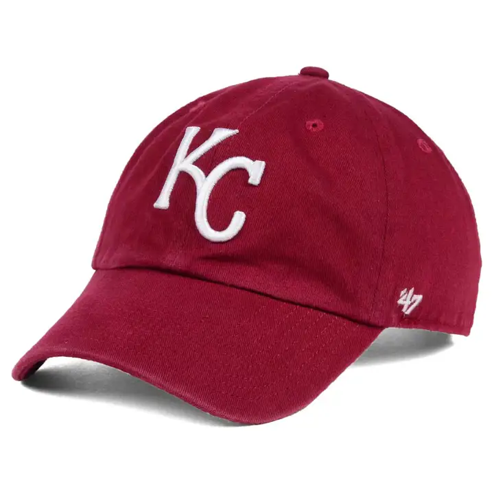 Kansas City Royals MLB Card/Wht '47 Clean Up Rouge foncé