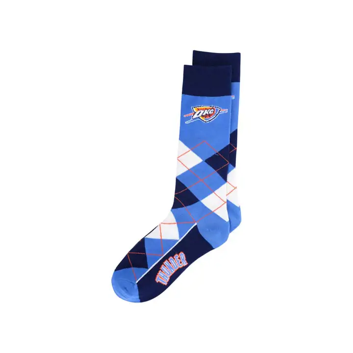 Chaussettes Habillées Thunder Argyle 505-7 - bleu XP/bleu marine/blanc