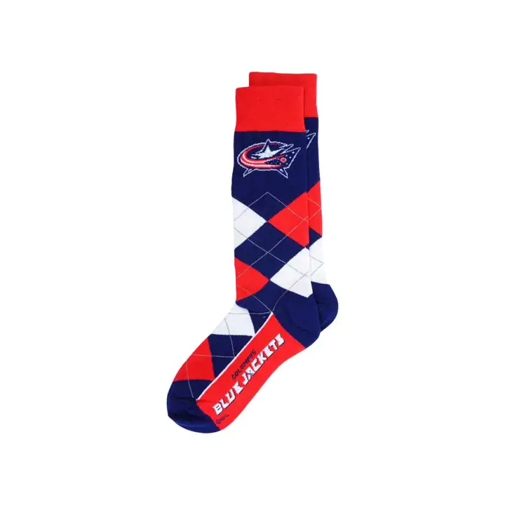 JACKE Chaussettes habillées motif losanges 505-7 - XP bleu/rouge