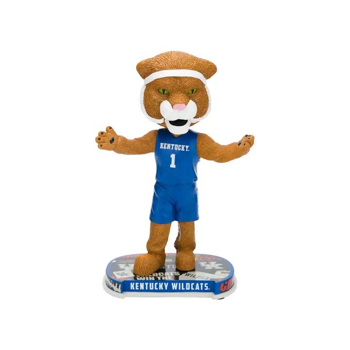 Kentucky Wildcats Tête branlante Wildcat bleue
