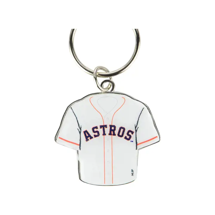 Porte-clés rotatif maillot Houston Astros argenté