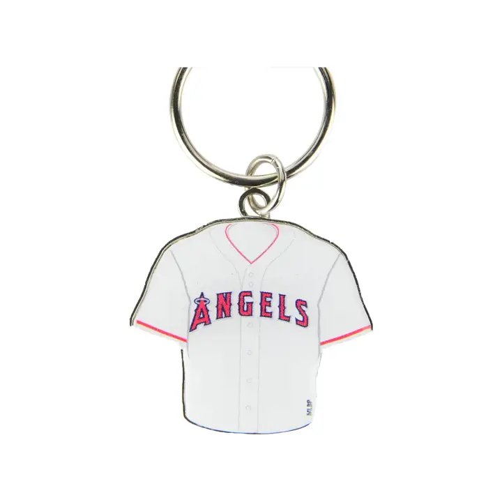 Porte-clés Los Angeles Angels Maillot Spinner argent