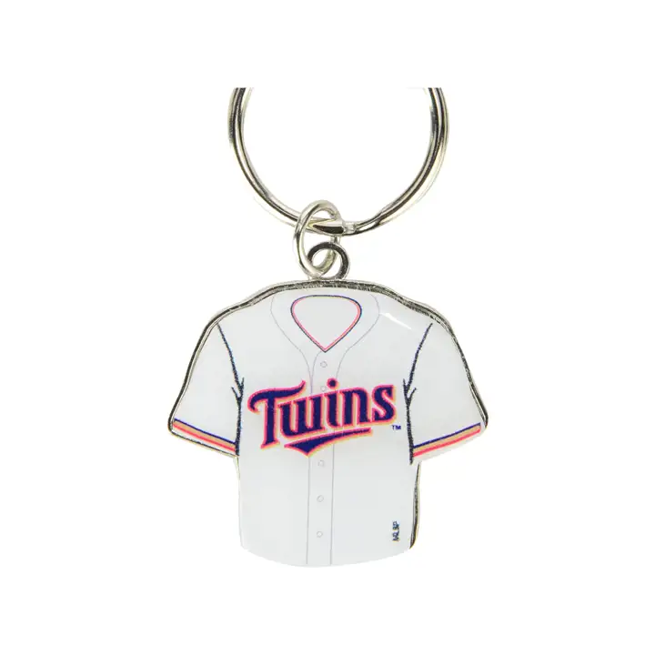 Porte-clés rotatif maillot Minnesota Twins arg.