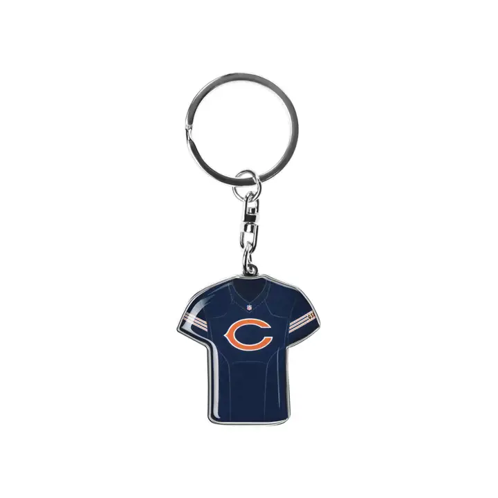 Porte-clés rotatif maillot Chicago Bears arg.