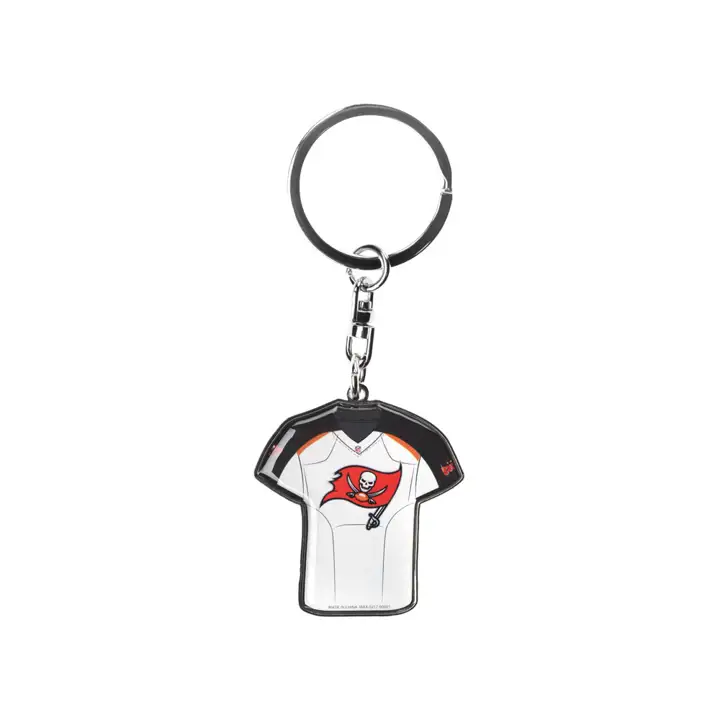 Porte-clés rotatif maillot Tampa Bay Buccaneers argt