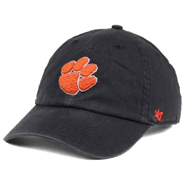 Clemson Clean Up-PAW NCAA Charbon
