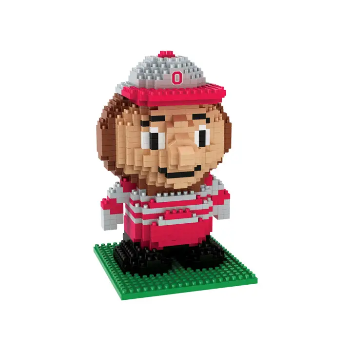 Ohio State 3D BRXLZ-MASCOT Brutus Ast