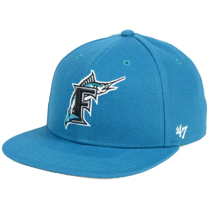 CASQUETTE SNAPBACK FLORIDA MARLINS MLB SURE SHOT TURQUOISE