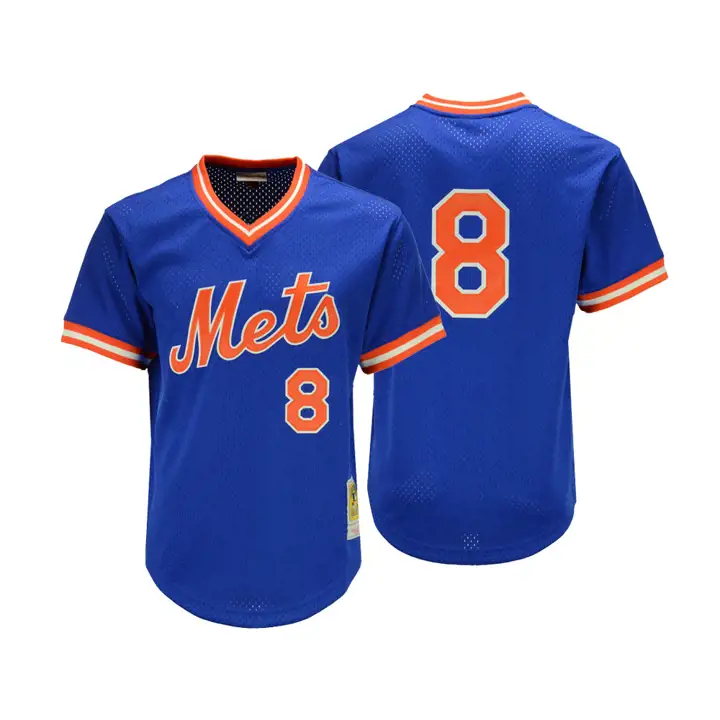 METS MLB M&N Maillot BP Mesh Auth Carter rbl/org