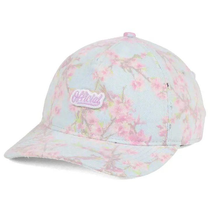 Casquette de papa OFF Blackpool rose/bleu