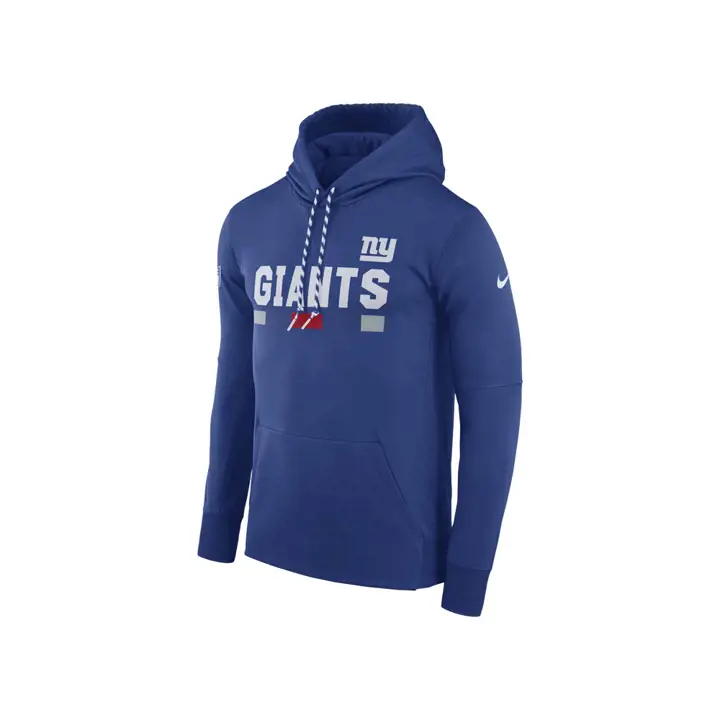 New York Giants NFL Sweat à capuche Therma 17 bleu