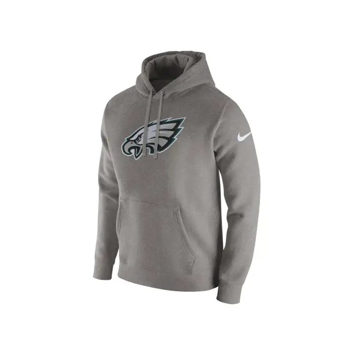 Philadelphia Eagles NFL PO Polaire Club Hoodie 17 Gris Foncé