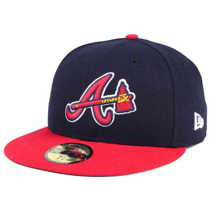 Atlanta Braves MLB Collection authentique ALT-TOMAHAWK BLEU MARINE
