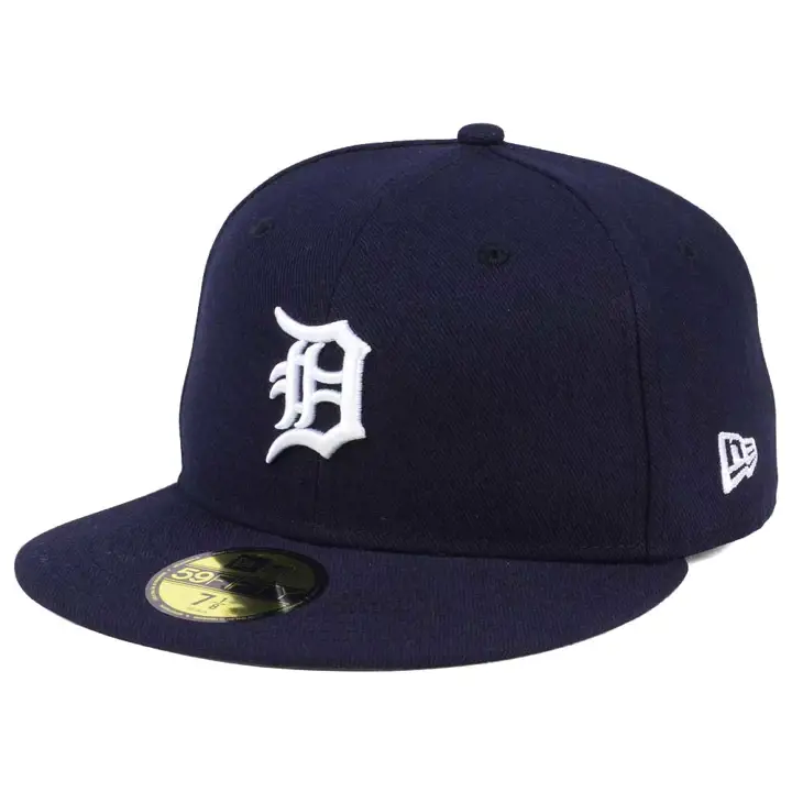 Detroit Tigers MLB Collection Authentique Domicile Marine