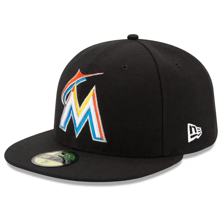 Miami Marlins MLB Collection authentique HM Noir
