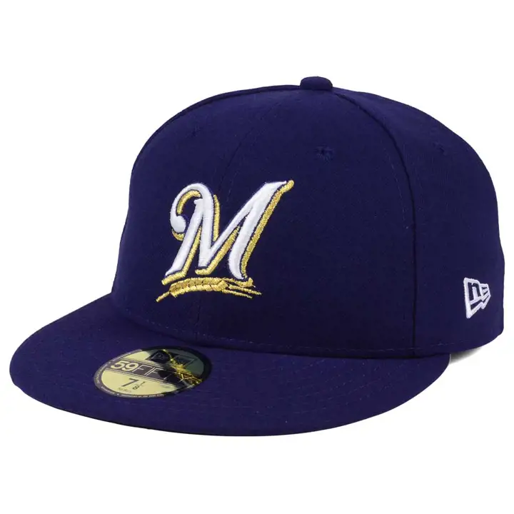 Milwaukee Brewers MLB Authentic Collection GAME     BLEUMARINE