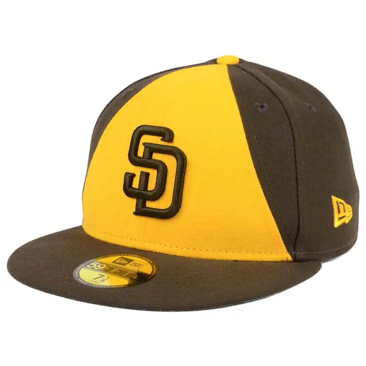 San Diego Padres MLB Authentic Collection Alt2 BRUN/JAUNE
