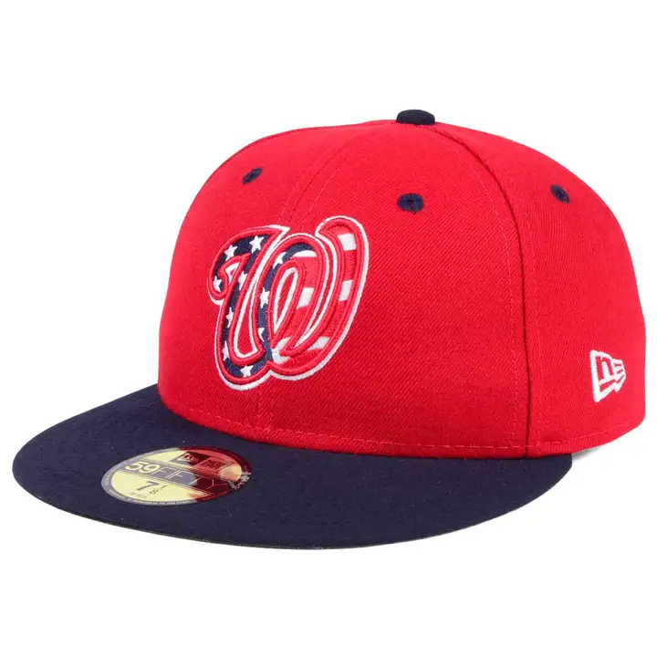 Nationals MLB Authentic Collection ALT3 ROUGE/marine