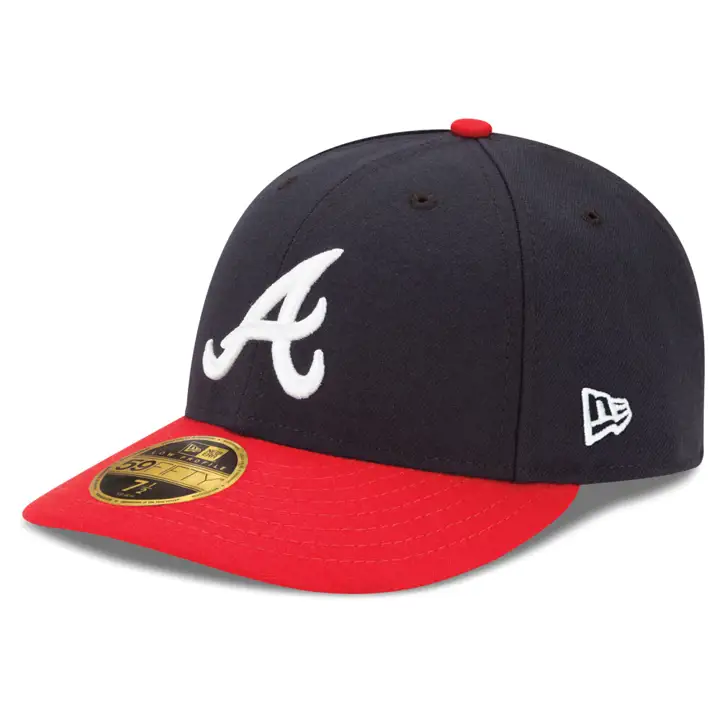 Atlanta Braves MLB Authentic Collection Coupe Basse HM NAVY/