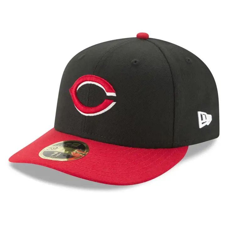 Cincinnati Reds MLB Authentic Collection Low Crown ALT Noir
