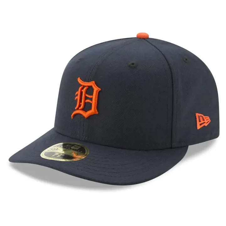 Casquette Detroit Tigers MLB Collection Authentic Low Crown Rouge MARINE