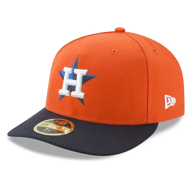 Houston Astros Collection Authentique MLB Visière Courte ORG/MARINE