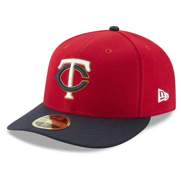 Minnesota Twins MLB Authentic Collection Low Crown Alt2  ROUGE