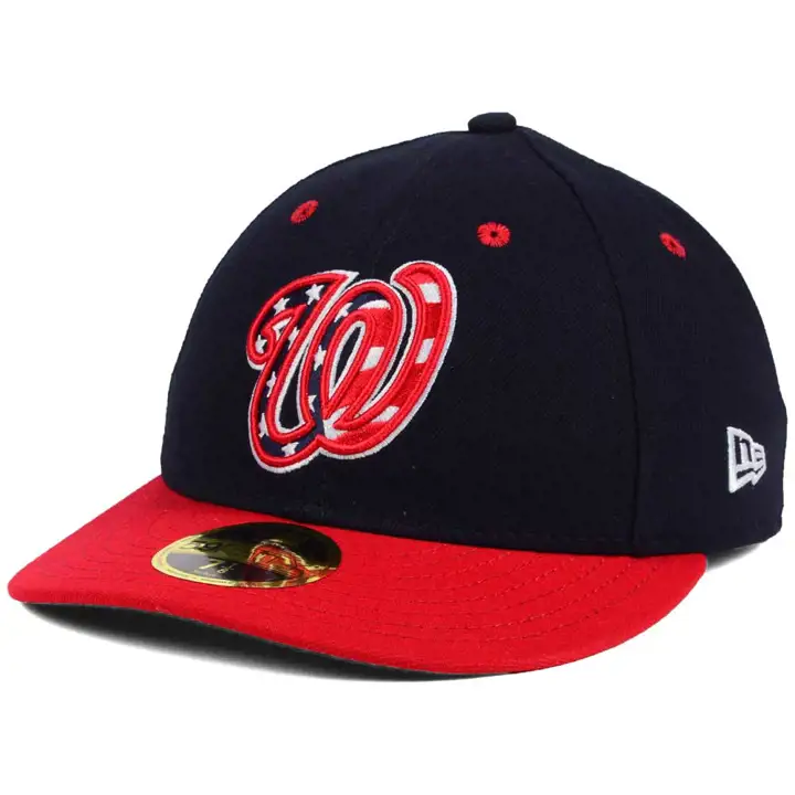 Washington Nationals MLB Authentic Collection Low Crown