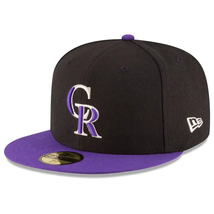Colorado Rockies MLB Authentic Collection Kids ALT 1 Noir/P