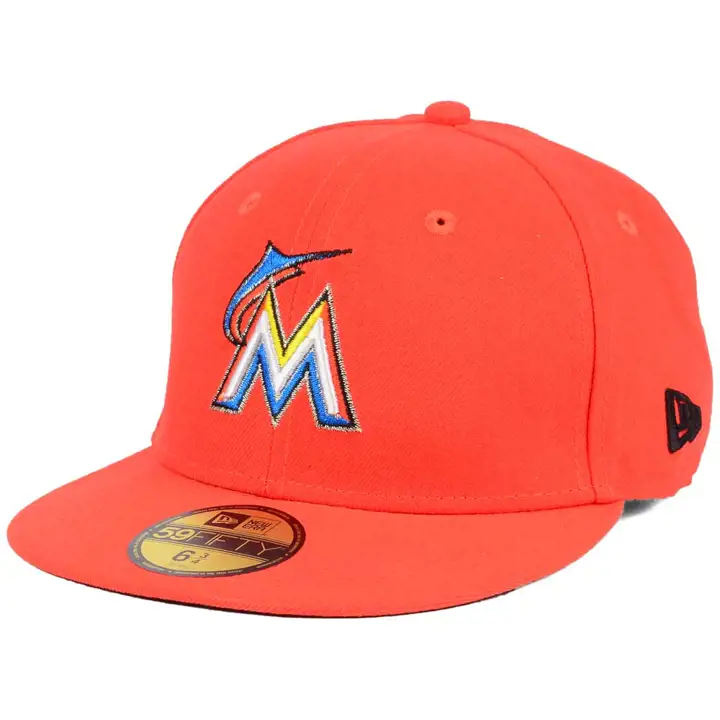 Miami Marlins MLB Authentic Collection Enfants RD ORG