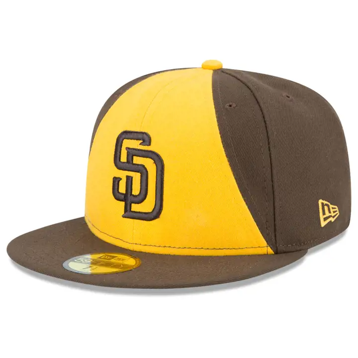 San Diego Padres MLB Collection Authentique Enfant ALT2 BRN/YEL