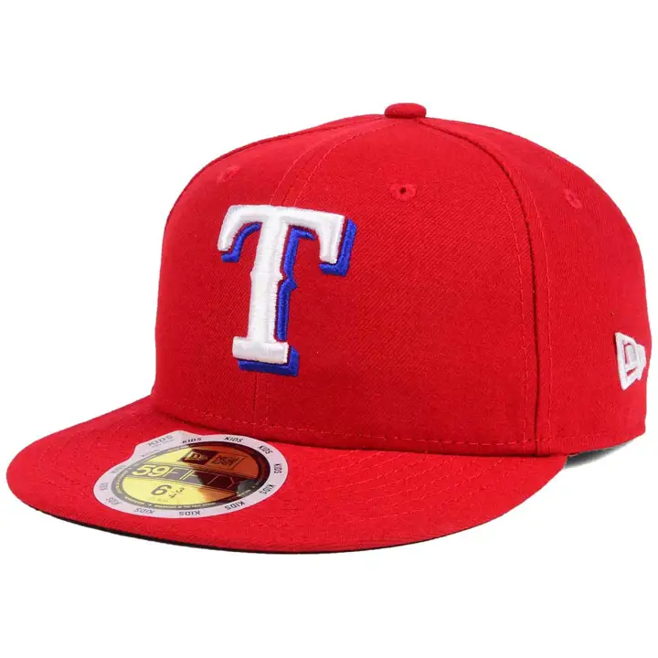 Texas Rangers MLB Authentic Collection Kids ALT ROUGE