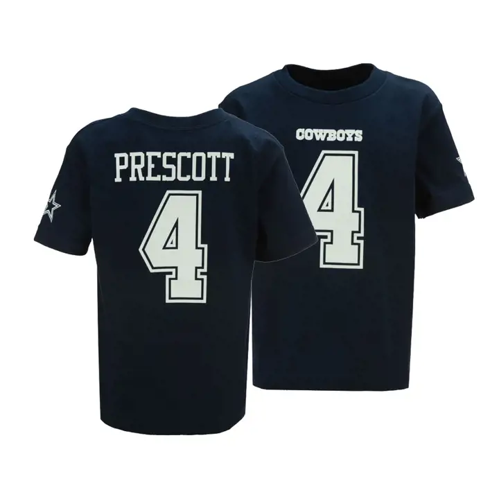 T-shirt COWBOYS NFL Enfants Joueur Éligible N&N Dak Prescott