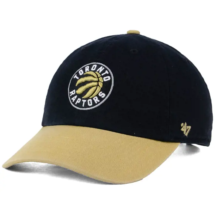 Toronto Raptors Casquette NBA 2 Tons CLEAN UP Noir/Beige
