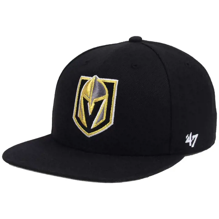 Casquette Snapback Vegas Golden Knights LNH Sure Shot Noire