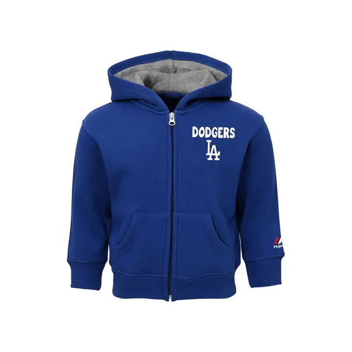 Los Angeles Dodgers MLB Sweat à Capuche Entier Zippé "Inside the Park" pour Tout-Petits 17