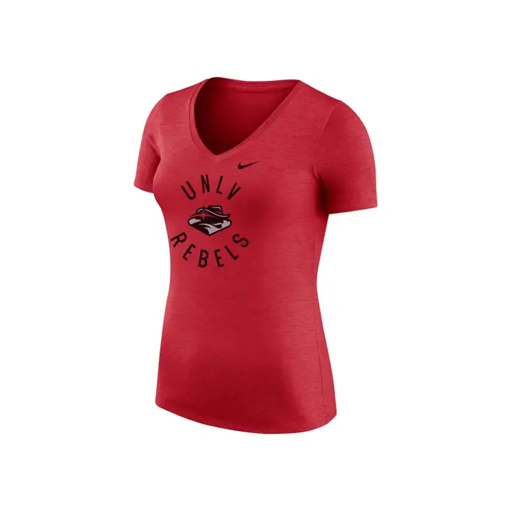 UNLV Runnin Rebels NCAA Women's DF Touch T-Shirt 17 ROUGE