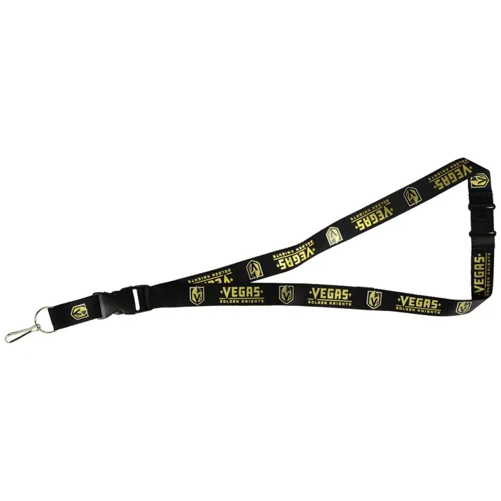 Vegas Gold Team Lanyard Aminco noir