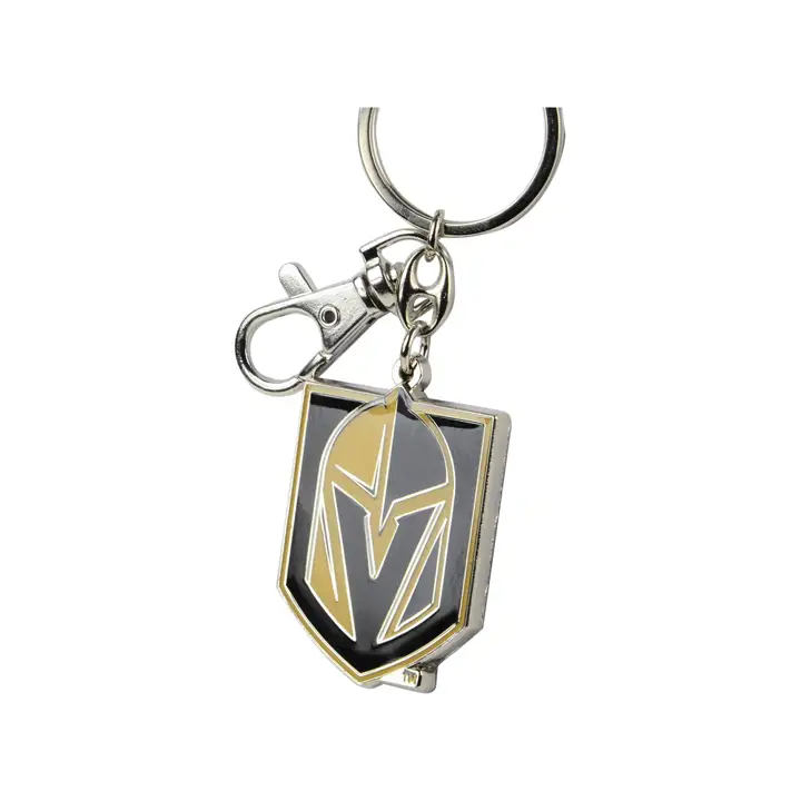 Porte-clés épais Aminco Vegas Gold argent/Ass.