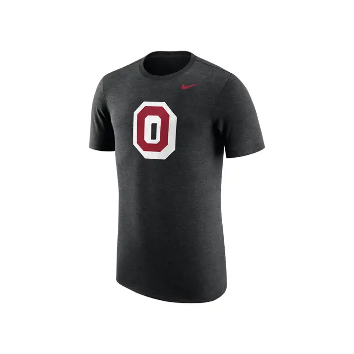 T-shirt chiné avec logo Vault NCAA Ohio State noir