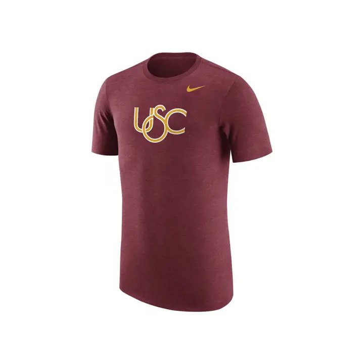 T-shirt trois mélanges USC NCAA Vault Logo crim