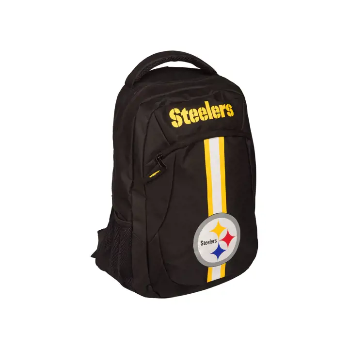 Sac à dos Pittsburgh Steelers Action Noir/gris/blanc