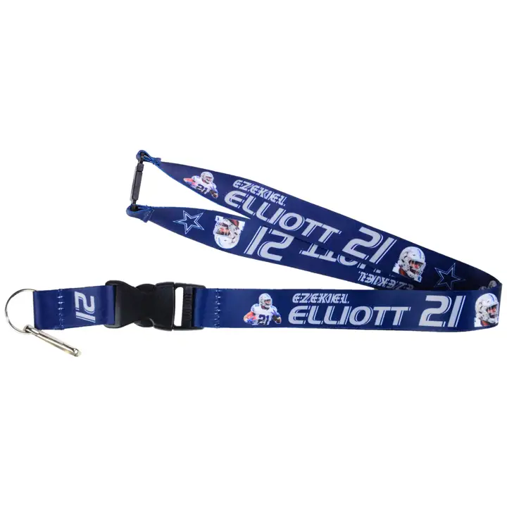 Cordon de joueur des COWBOYS Aminco Ezekiel Elliott marine
