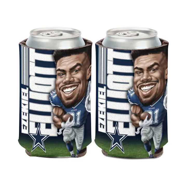 COWBOYS Caricature Coozie Ezekiel Elliott Ast