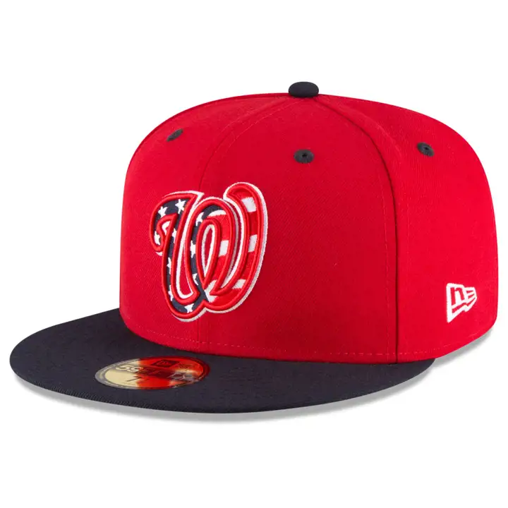 Nationals MLB Authentic Collection Enfants ALT3 rouge/marine