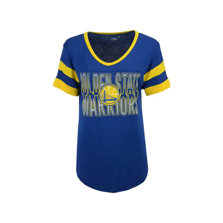 T-shirt scintillant Hang Time NBA pour femme Golden State Warriors