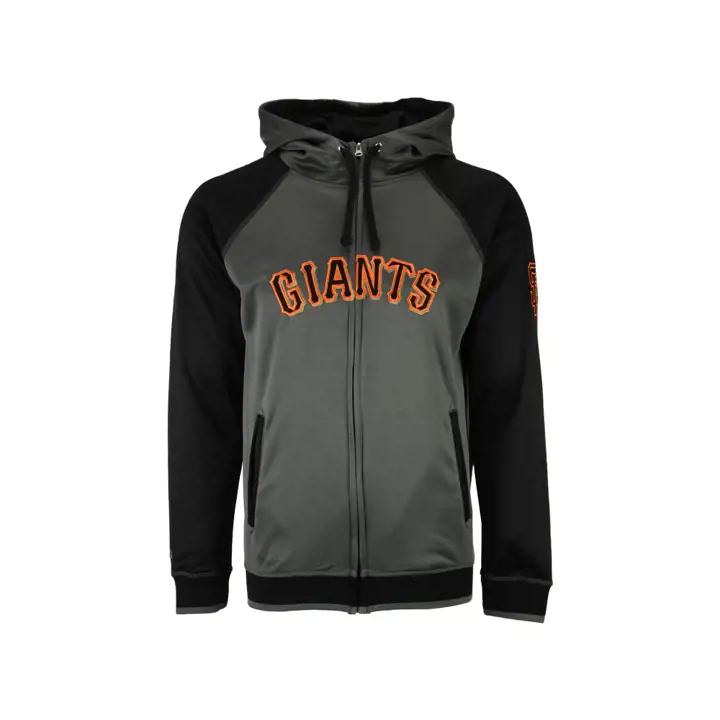 Sweat à capuche zippé SF GIANTS XP MLB Fanatic Raglan blk/Graph
