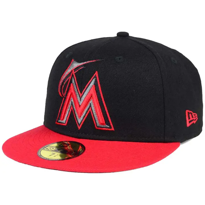 Miami Marlins MLB   NOIR/ROUGE