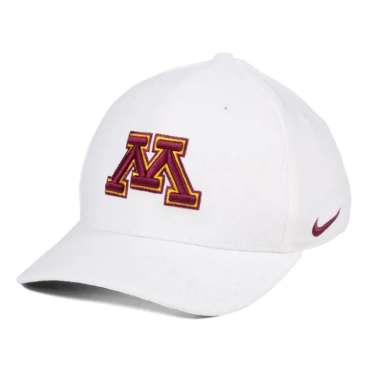 Minnesota Golden Gophers NCAA Classic Swoosh BLANC