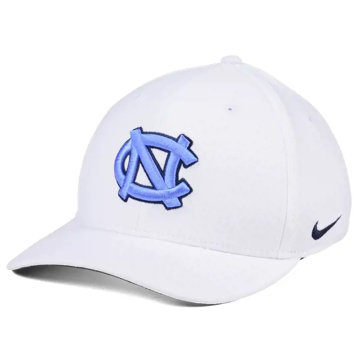 North Carolina Tar Heels NCAA Classic Swoosh BLANC